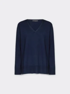 New Maglia con Scollo a V / Donna Maglieria
