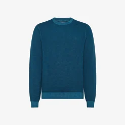 Online Maglia con Tramatura Chicco di Riso / Uomo Maglieria