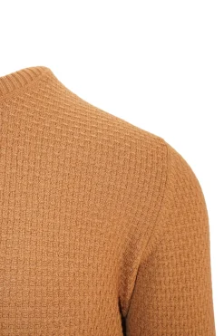 New Maglia con Tramatura in Lana / Uomo Maglieria