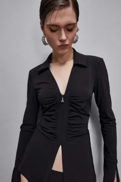 Maglia con Zip / Donna Camicie