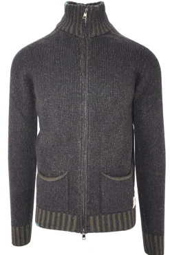 Sale Maglia con Zip Intera / Uomo Maglieria