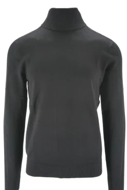 Sale Maglia Dolcevita con Dettagli a Costine / Uomo Maglieria