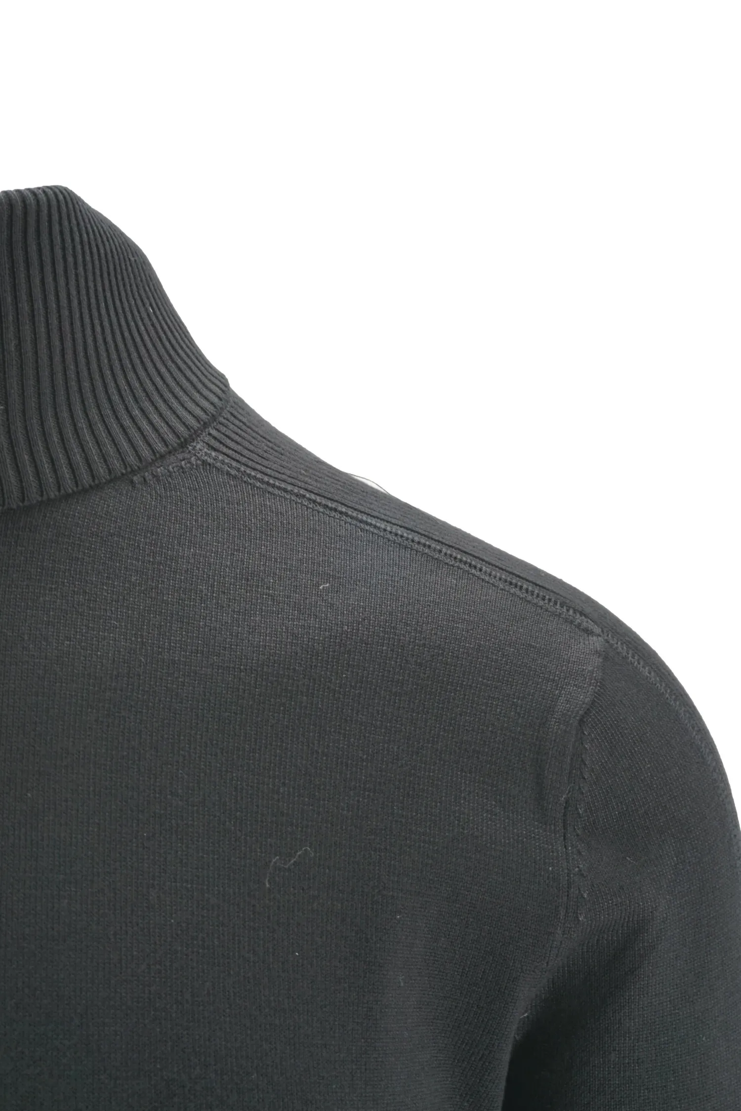 Sale Maglia Dolcevita con Dettagli a Costine / Uomo Maglieria