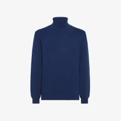 Sale Maglia Dolcevita con Lavorazione Chicco di Riso / Uomo Maglieria