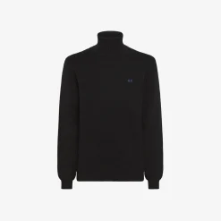 Maglia Dolcevita con Lavorazione Chicco di Riso / Uomo Maglieria