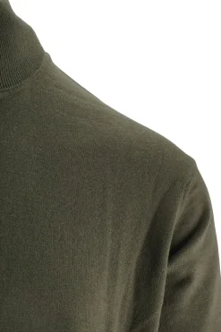 Clearance Maglia Dolcevita con Logo / Uomo Maglieria