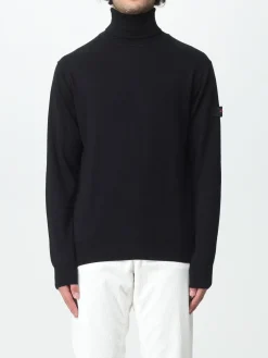 Clearance Maglia Dolcevita con Logo / Uomo Maglieria