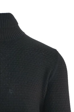 Outlet Maglia Dolcevita con Tramatura / Uomo Maglieria