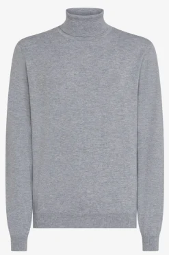 Outlet Maglia Dolcevita in Lana Merino Extrafine / Uomo Maglieria