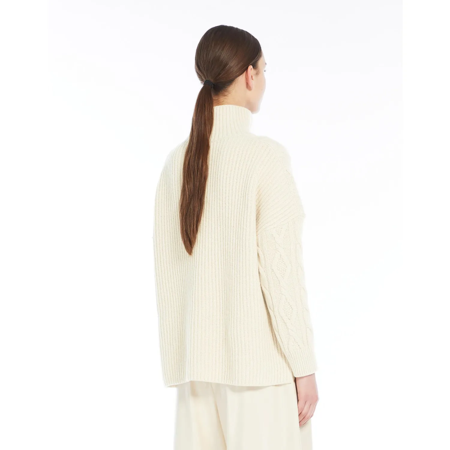Maglia Dolcevita in Pura Lana / Donna Maglieria