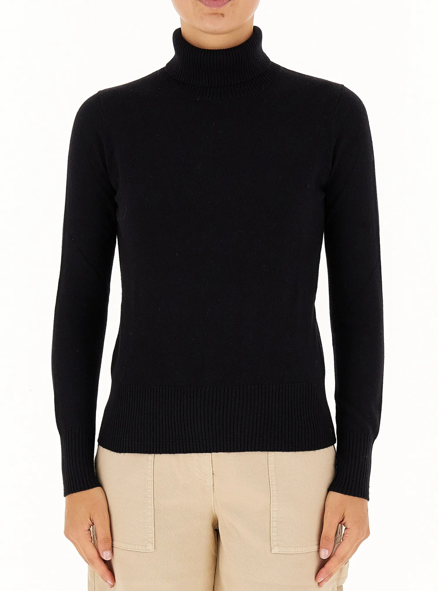 Discount Maglia Dolcevita Misto Lana / Donna Maglieria