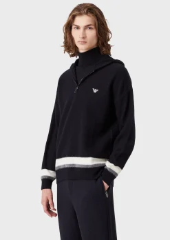 Online Maglia con Cappuccio / Uomo Maglieria