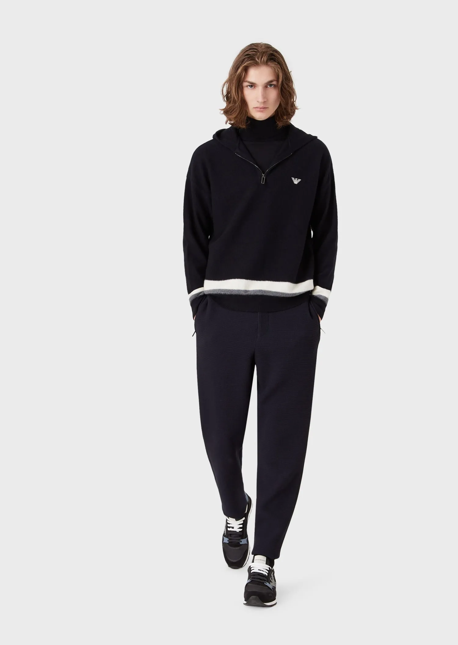 Online Maglia con Cappuccio / Uomo Maglieria