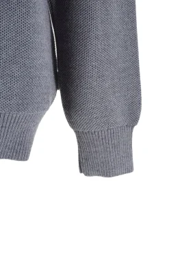 Online Maglia Girocollo / Grigio Uomo Maglieria