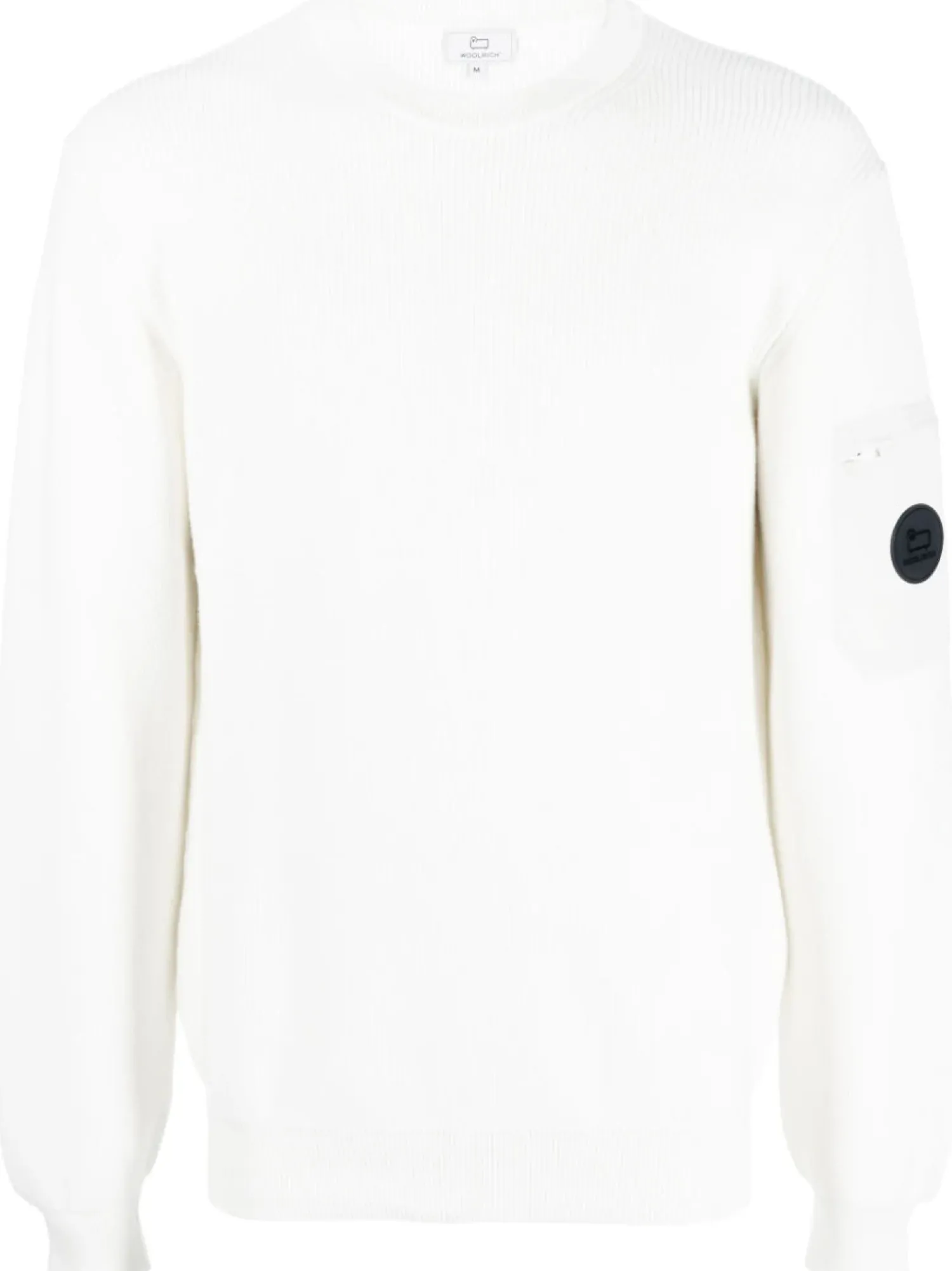 Clearance Maglia Girocollo con Applicazione / Uomo Maglieria