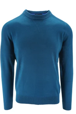 New Maglia Girocollo con Dettagli a Costine / Uomo Maglieria