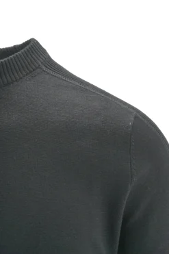 New Maglia Girocollo con Dettagli a Costine / Uomo Maglieria