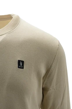 Sale Maglia Girocollo con Logo / Uomo Maglieria