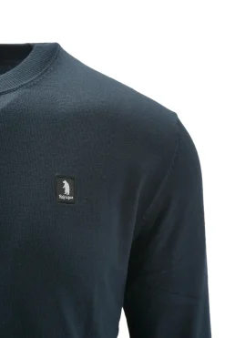 Clearance Maglia Girocollo con Logo / Uomo Maglieria
