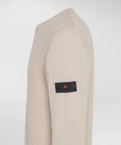 Online Maglia Girocollo con Logo / Uomo Maglieria