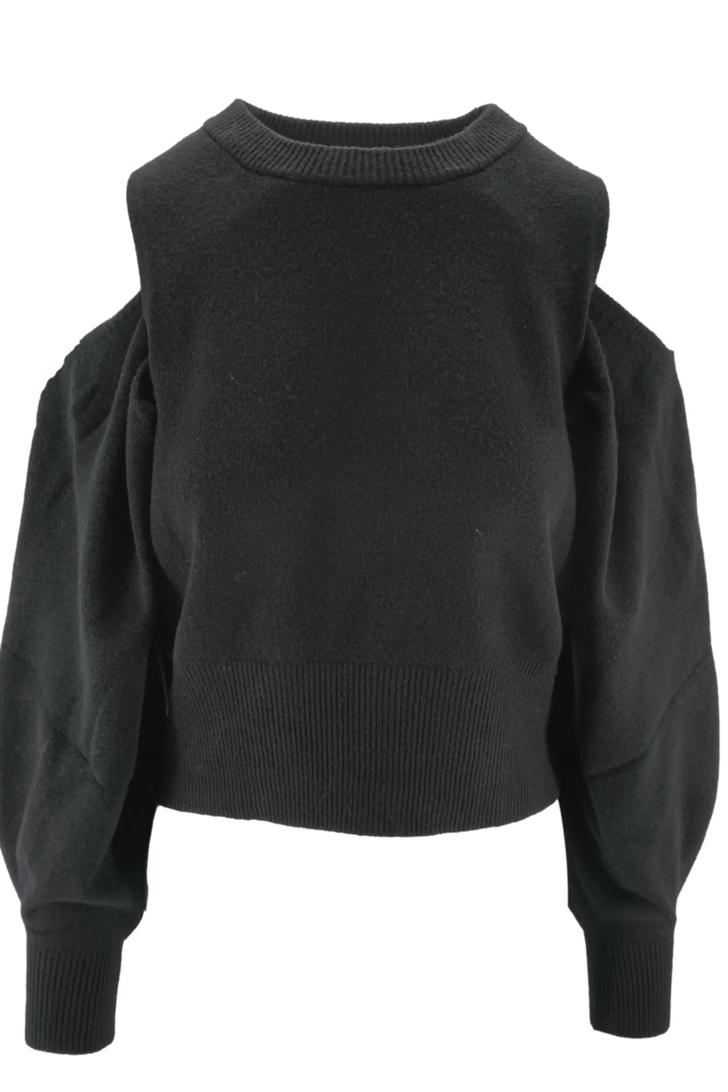 Outlet Maglia Girocollo con Spalle Scoperte / Donna Maglieria