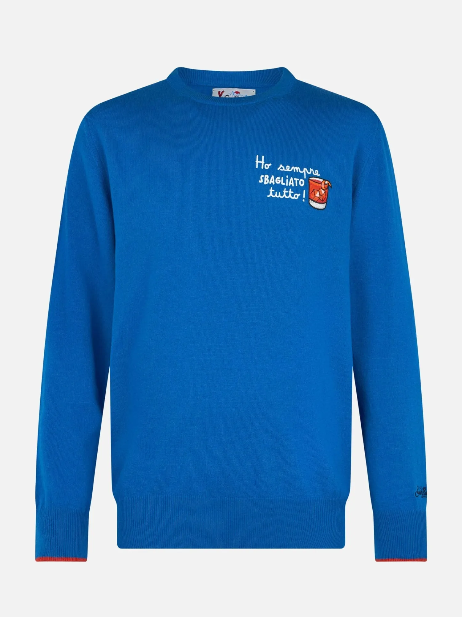 Outlet Maglia Girocollo con Stampa / Uomo Maglieria