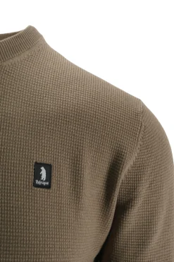 Online Maglia Girocollo con Tramatura / Uomo Maglieria