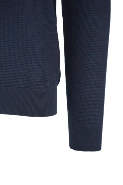 Clearance Maglia Girocollo con Tramatura / Uomo Maglieria