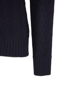 Online Maglia Girocollo con Tramatura / Uomo Maglieria