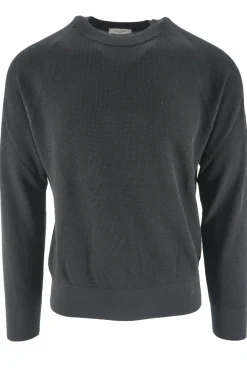 Clearance Maglia Girocollo con Tramatura / Uomo Maglieria