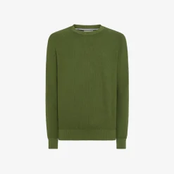 Outlet Maglia Girocollo con Tramatura / Uomo Maglieria