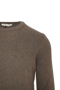 Clearance Maglia Girocollo in Cashmere Riciclato / Uomo Maglieria
