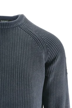 Discount Maglia Girocollo in Cotone Doppio / Uomo Maglieria