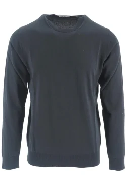 New Maglia Girocollo in Cotone / Uomo Maglieria