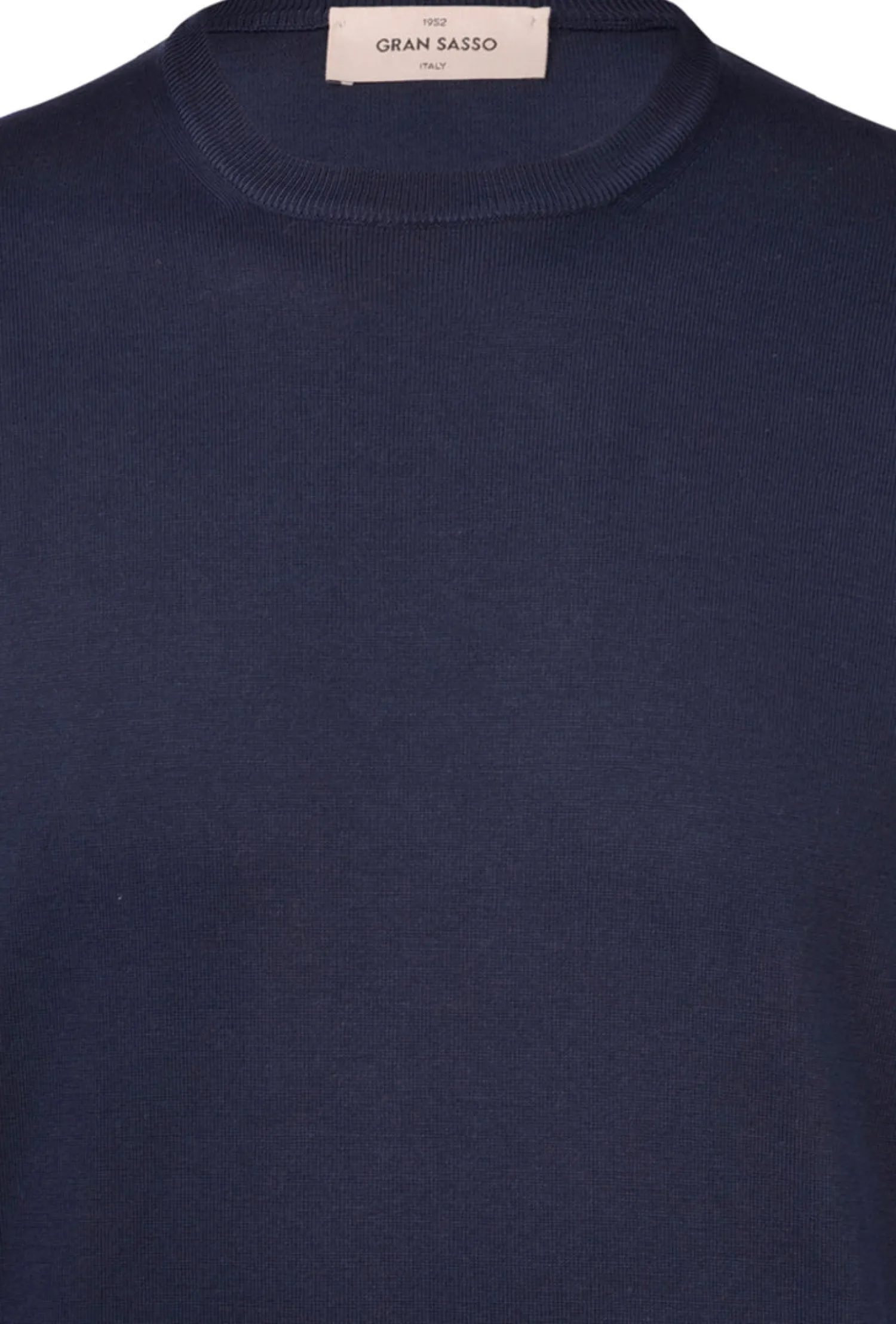 New Maglia Girocollo in Cotone Extrafine / Uomo Maglieria