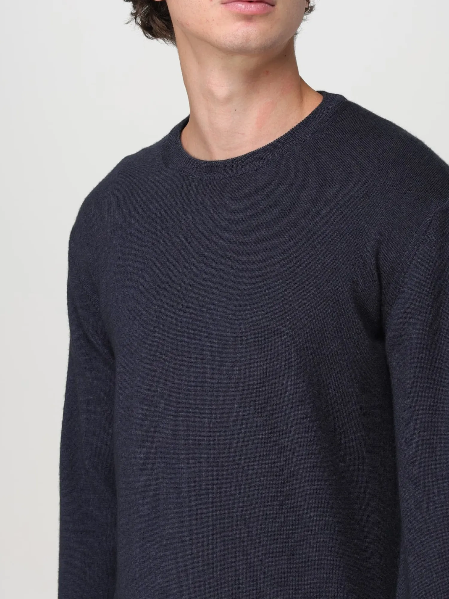 Outlet Maglia Girocollo in Lana / Uomo Maglieria