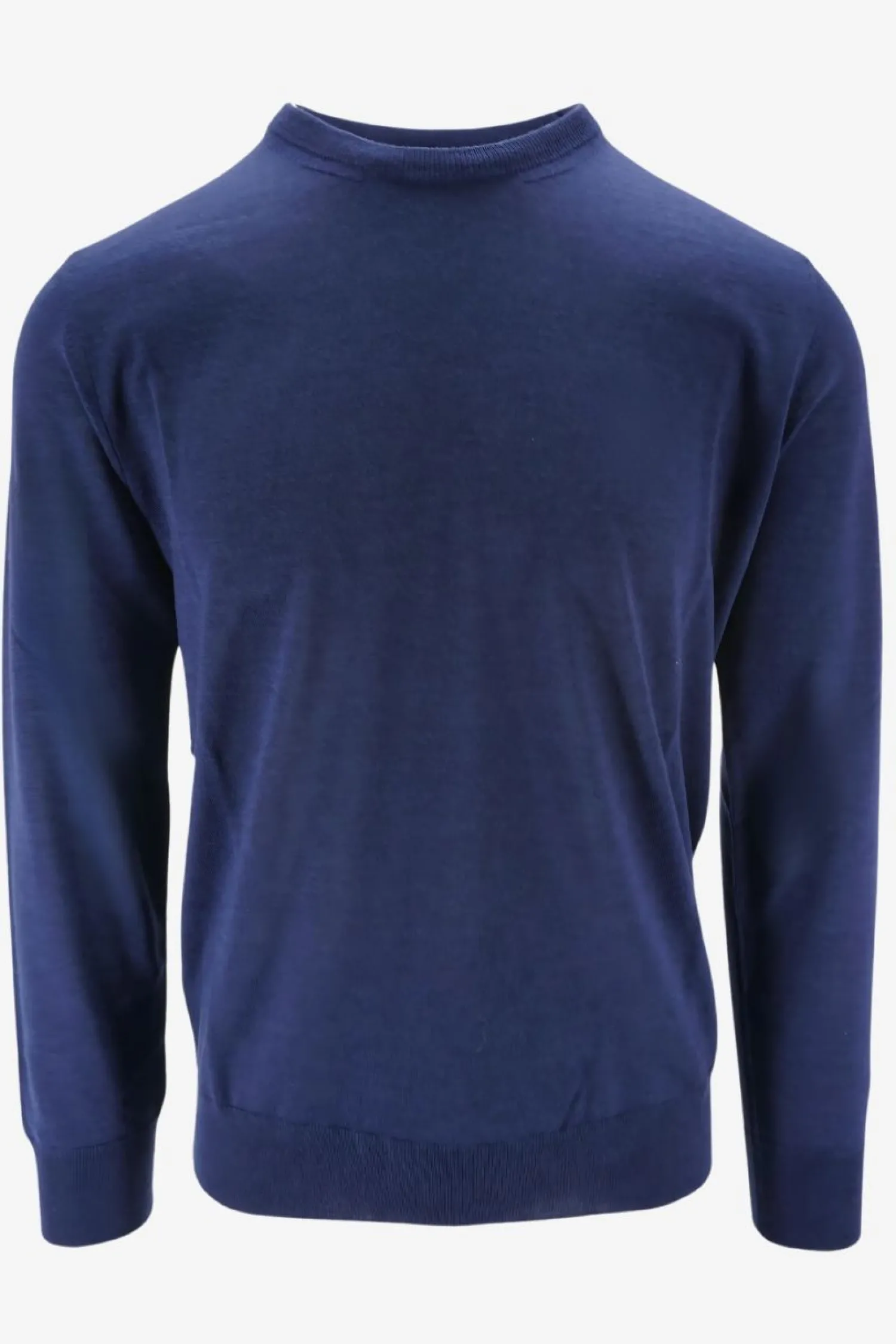 New Maglia Girocollo in Lana e Seta / Uomo Maglieria