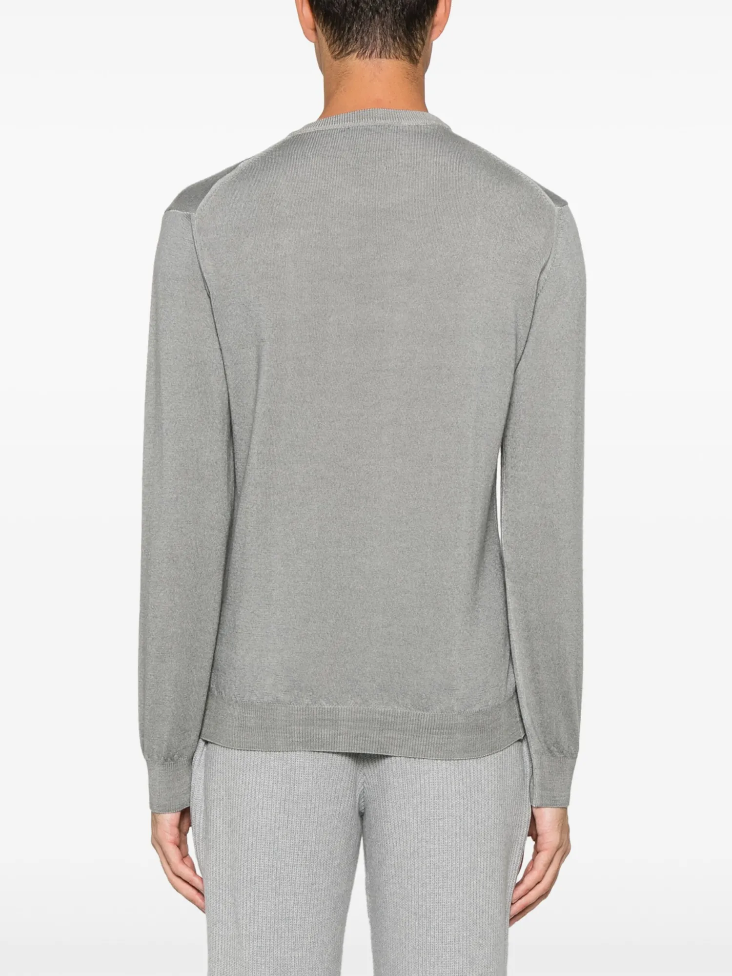 Clearance Maglia Girocollo in Lana / Uomo Maglieria