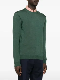 Clearance Maglia Girocollo in Lana / Uomo Maglieria