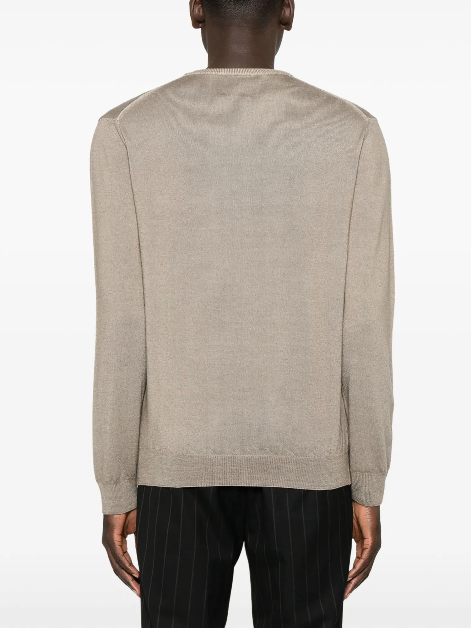 Clearance Maglia Girocollo in Lana / Uomo Maglieria