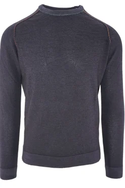 Online Maglia Girocollo in Lana / Uomo Maglieria