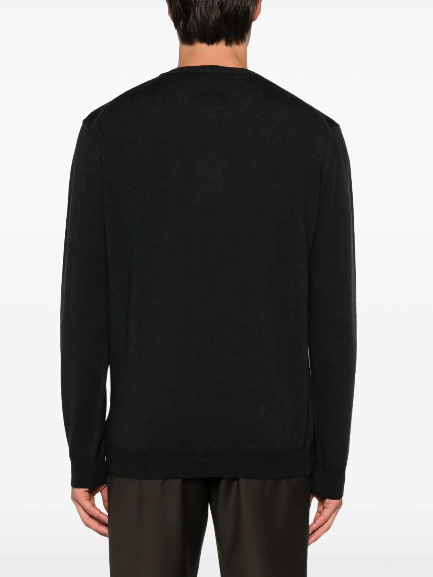 Clearance Maglia Girocollo in Lana / Uomo Maglieria