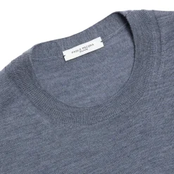 Clearance Maglia Girocollo in Merino Extrafine / Uomo Maglieria