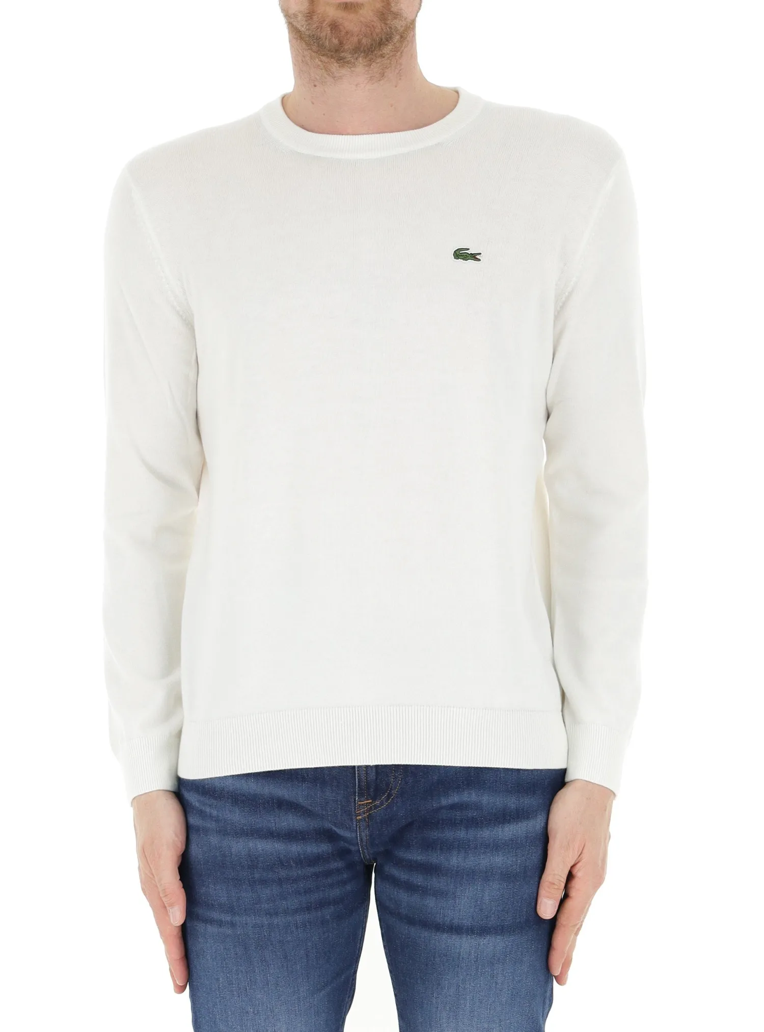 Discount Maglia Girocollo in Misto Cotone / Uomo Maglieria