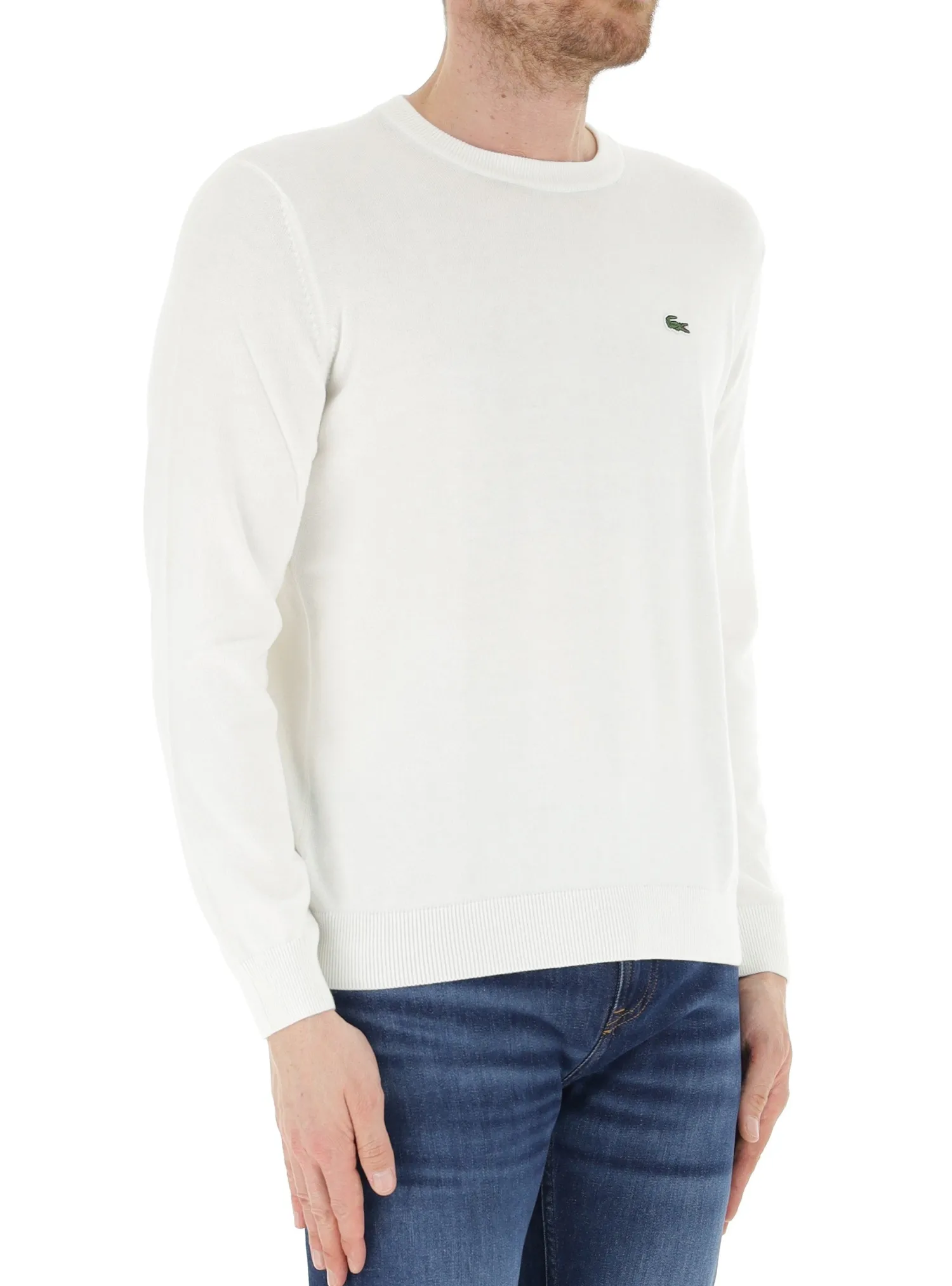 Discount Maglia Girocollo in Misto Cotone / Uomo Maglieria