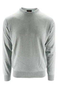 Discount Maglia Girocollo in Misto Lana e Cotone / Uomo Maglieria