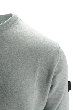 Discount Maglia Girocollo in Misto Lana e Cotone / Uomo Maglieria