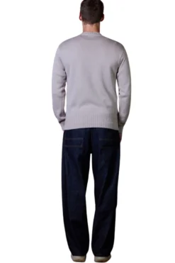 Outlet Maglia Girocollo in Misto Lana / Uomo Maglieria