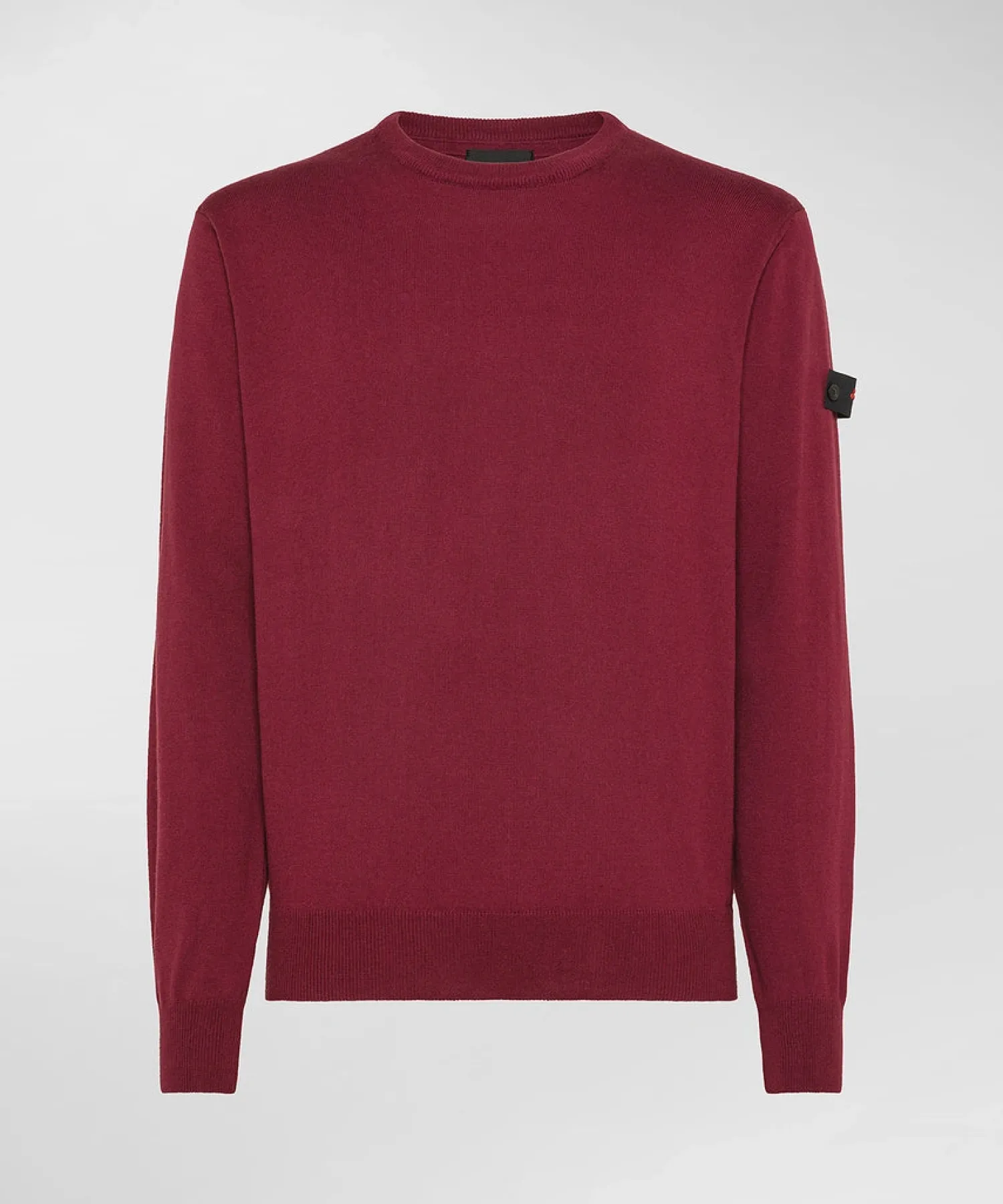 Outlet Maglia Girocollo in Misto Lana e Cotone / Uomo Maglieria