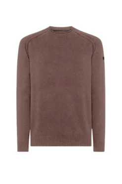 Discount Maglia Girocollo in Morbido Cotone / Uomo Maglieria